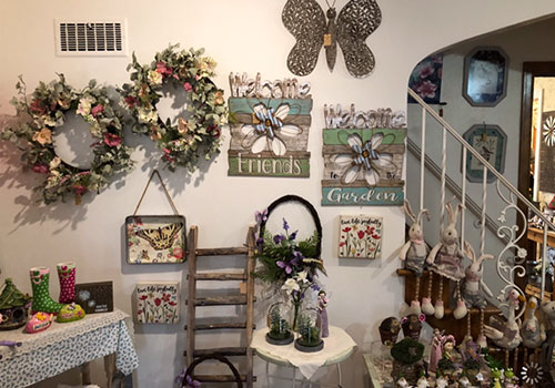 Pillows, quilts, throws, purses, and small furnishings at Martha's Gifts & Boutique at the MacQueen Apple Orchard, Cider Mill, Farm Market, and Pick Your Own Apples, Holland, Ohio, west of Toledo