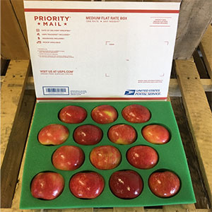 Shipping Farm Fresh Apples using USPS Priority Mail