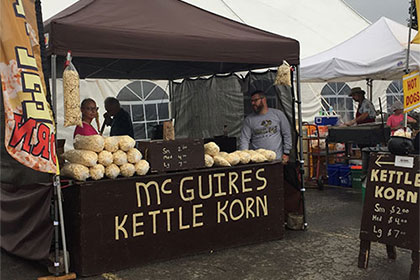 Pillows, quilts, throws, purses, and small furnishings at Martha's Gifts & Boutique at the MacQueen Apple Orchard, Cider Mill, Farm Market, and Pick Your Own Apples, Holland, Ohio, west of Toledo